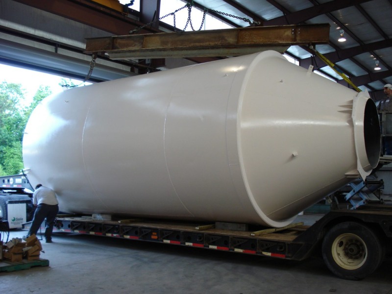 bulk solids storage silo